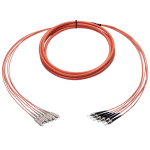 [TCM-BSCST6M1-30] Tconnect Plenum Breakout 6 Fiber SC-ST Multimode 62.5/125µm (OM1) 30m